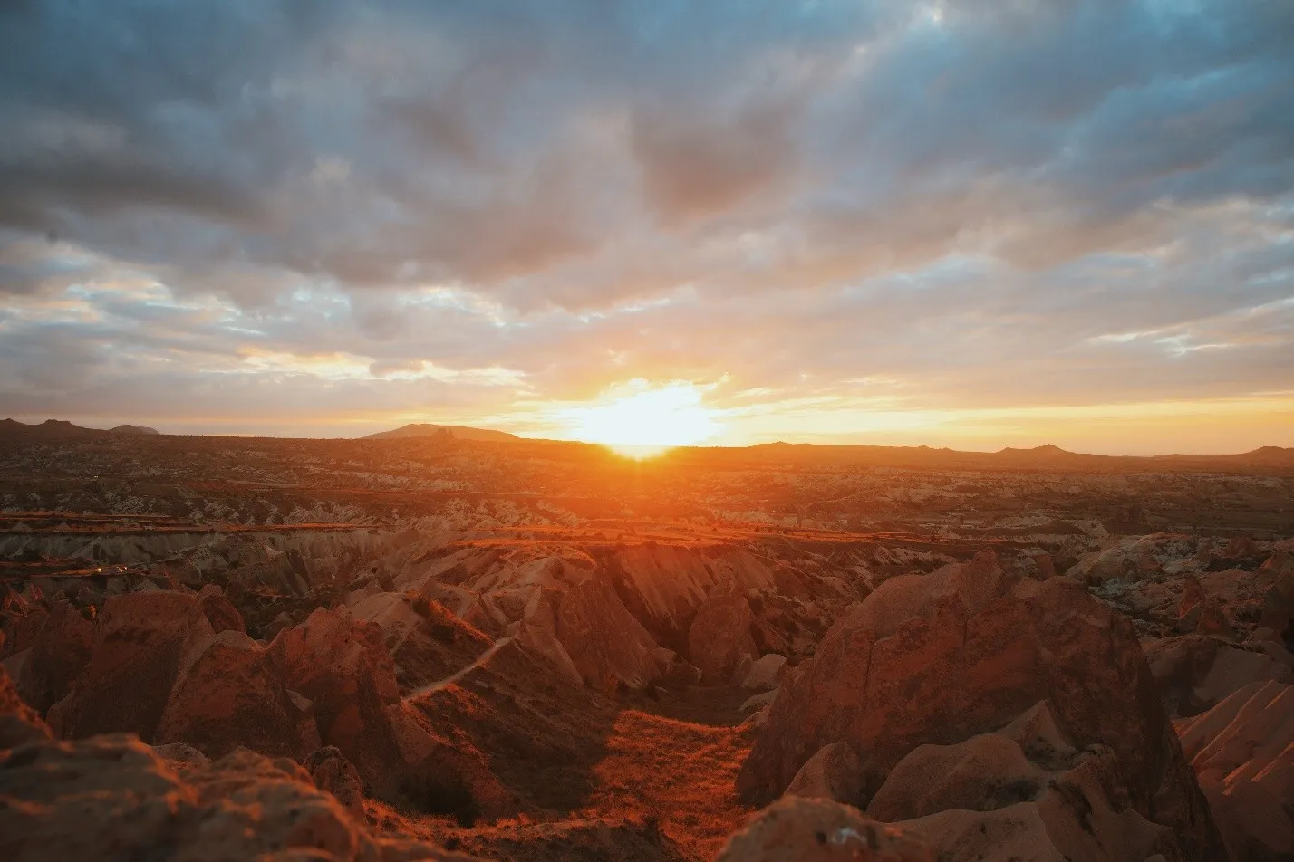 Sunset at Kızılçukur (Red) Valley 